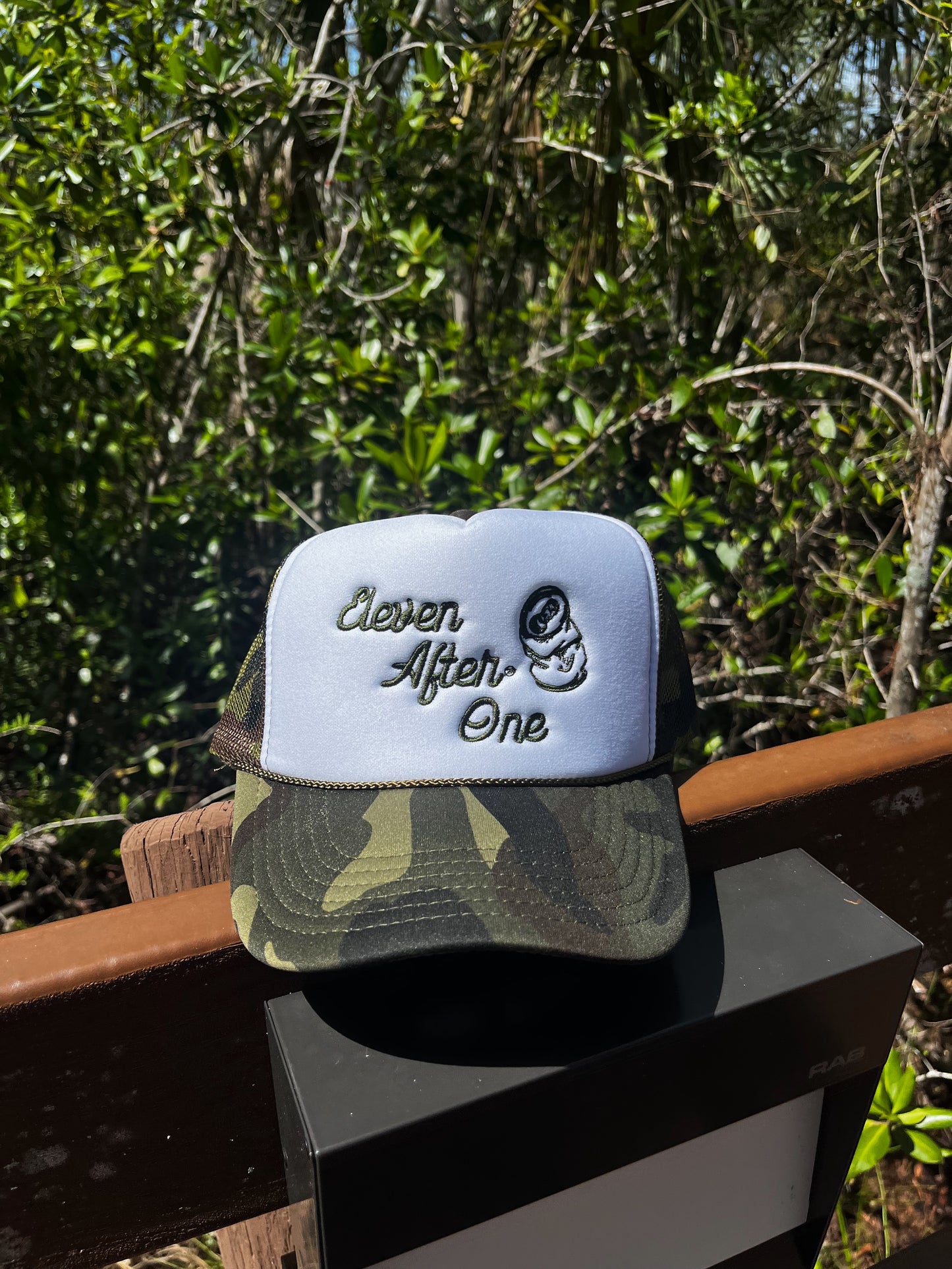 Camo Trucker Hat by Eleven After One