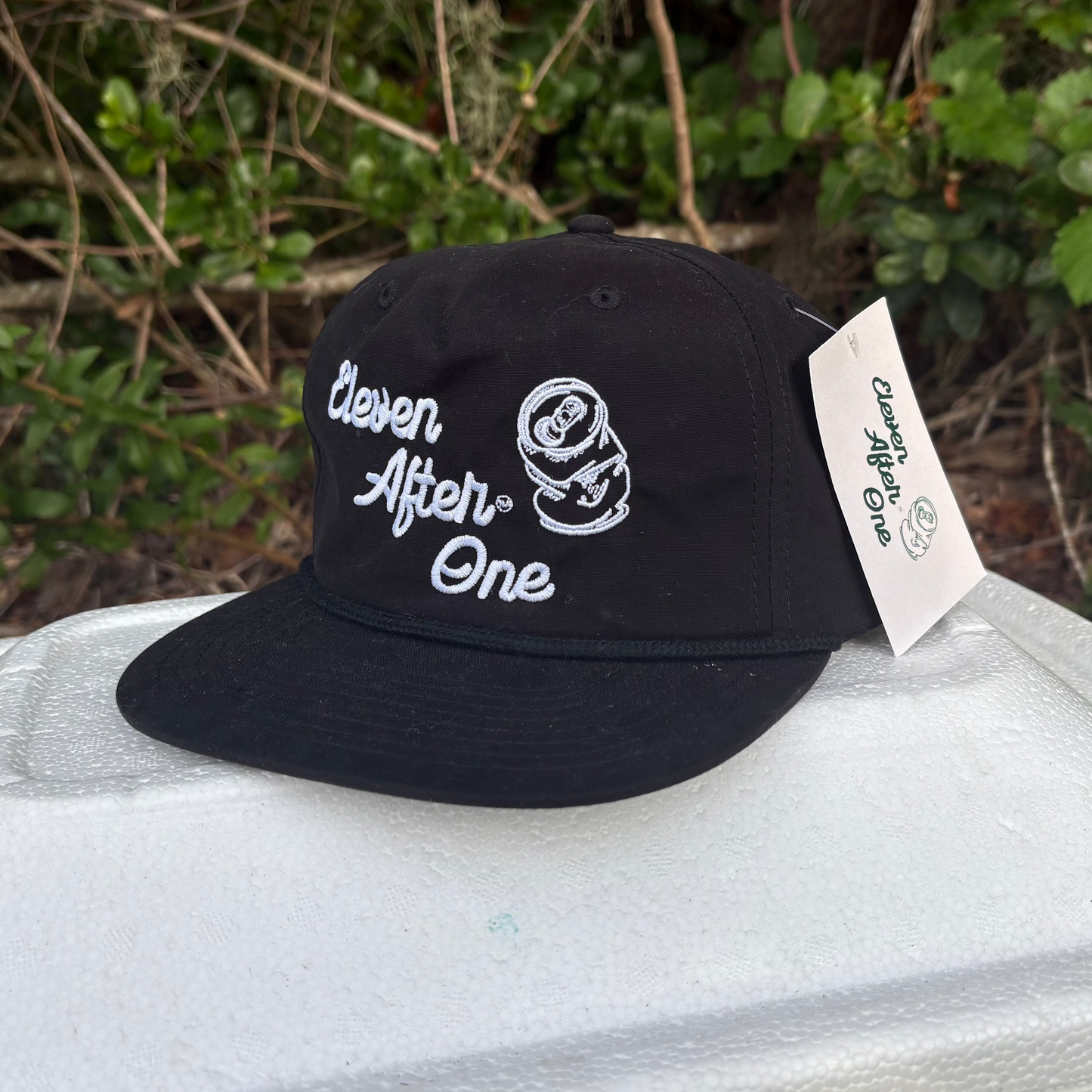 Classic Black Rope Hat by Eleven After One